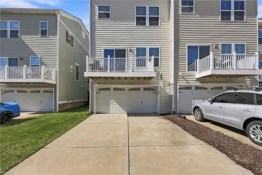Rear entrance garage