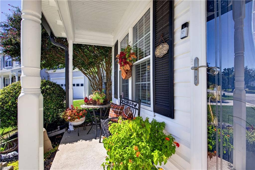 Ideal for front porch sitting!
