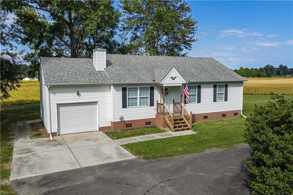 2164 Pungo Ferry Road, Pungo, Virginia Beach, VA 23457 Front of home
