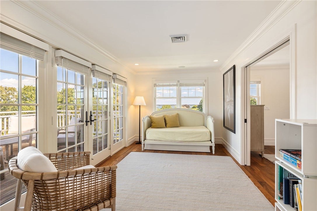 Salon and Deck off of Primary Bedroom