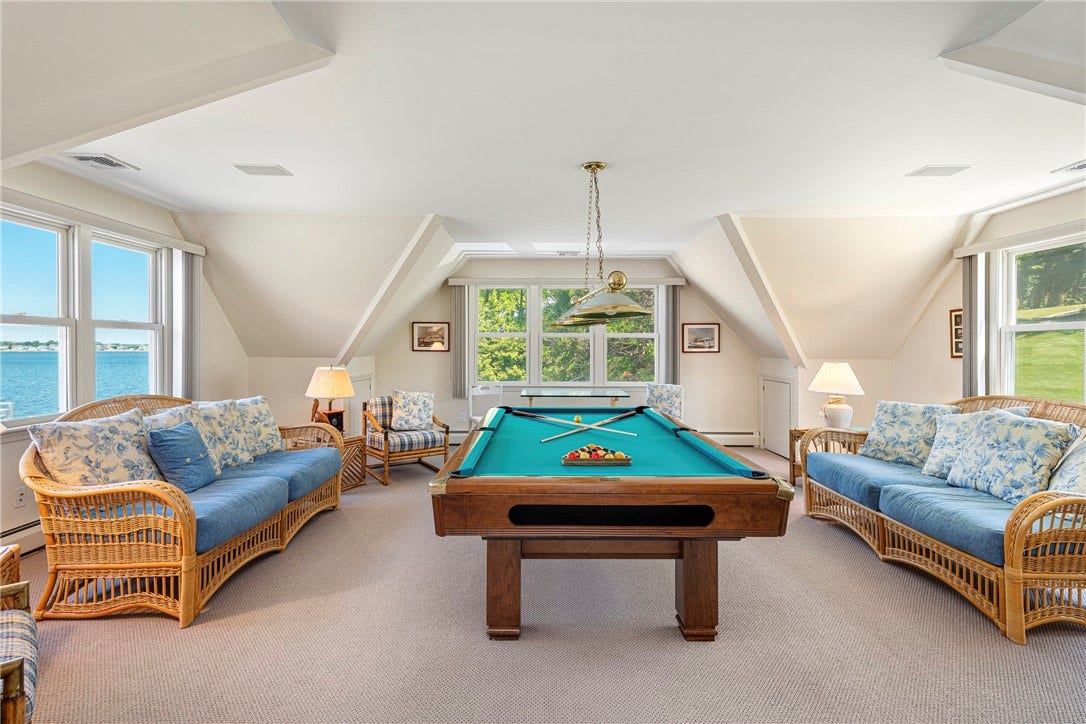 149 Nanaquaket Road, Tiverton, RI 02878 Game room or another bedroom. Ideal bunk room with water views.