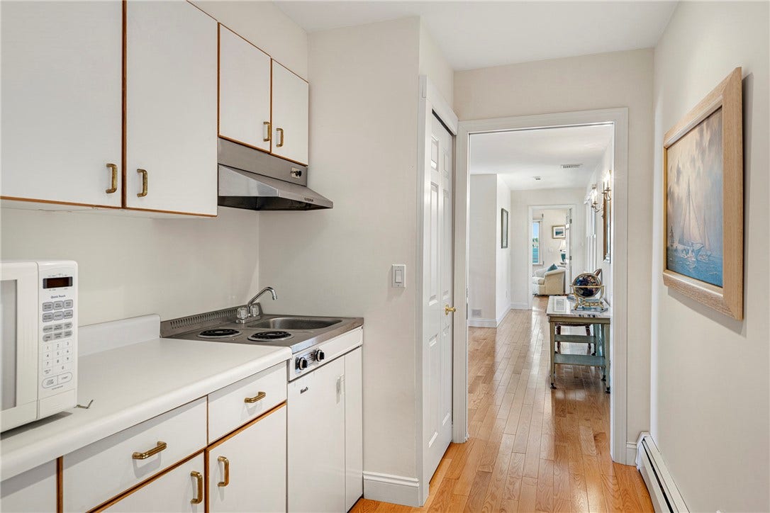 149 Nanaquaket Road, Tiverton, RI 02878 Second floor kitchenette.