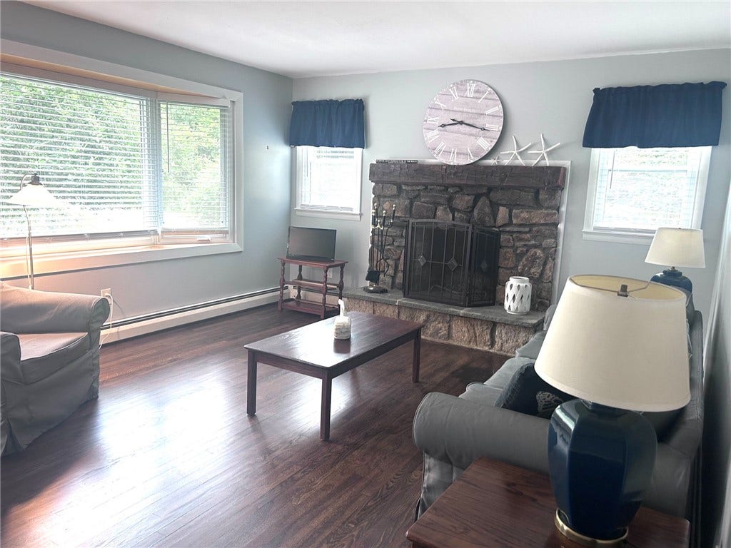 26 Fort Ninigret Road, Charlestown, RI 02813 Wood Burning Fireplace