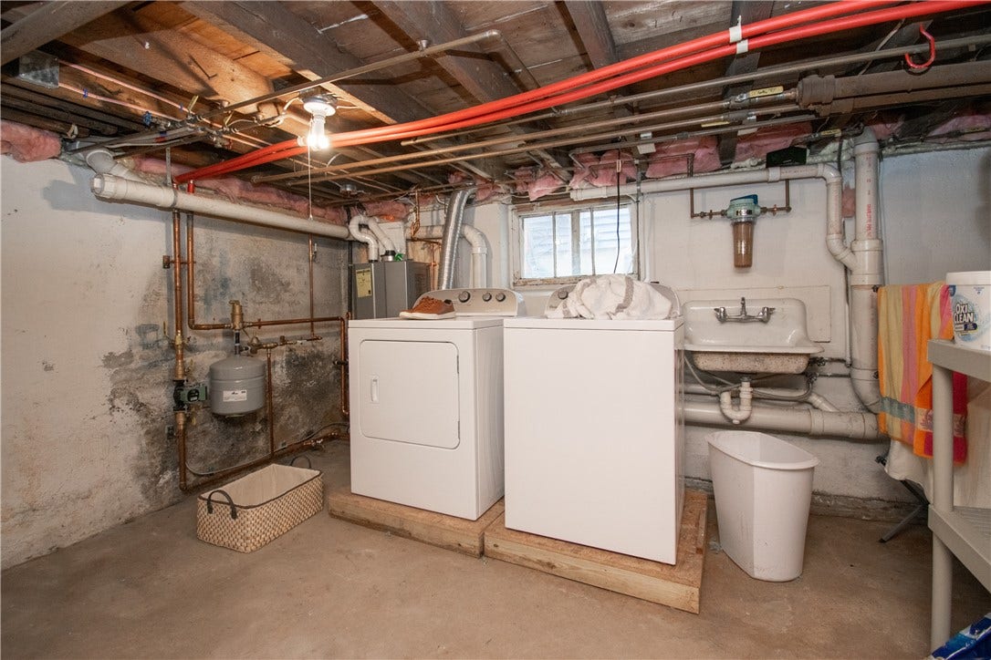 33 Slocum Street, Newport, RI 02840 Laundry in basement
