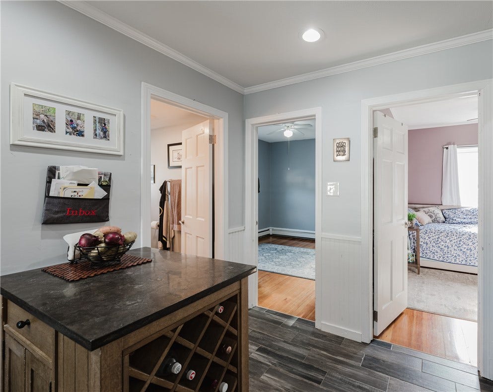off first floor bedrooms