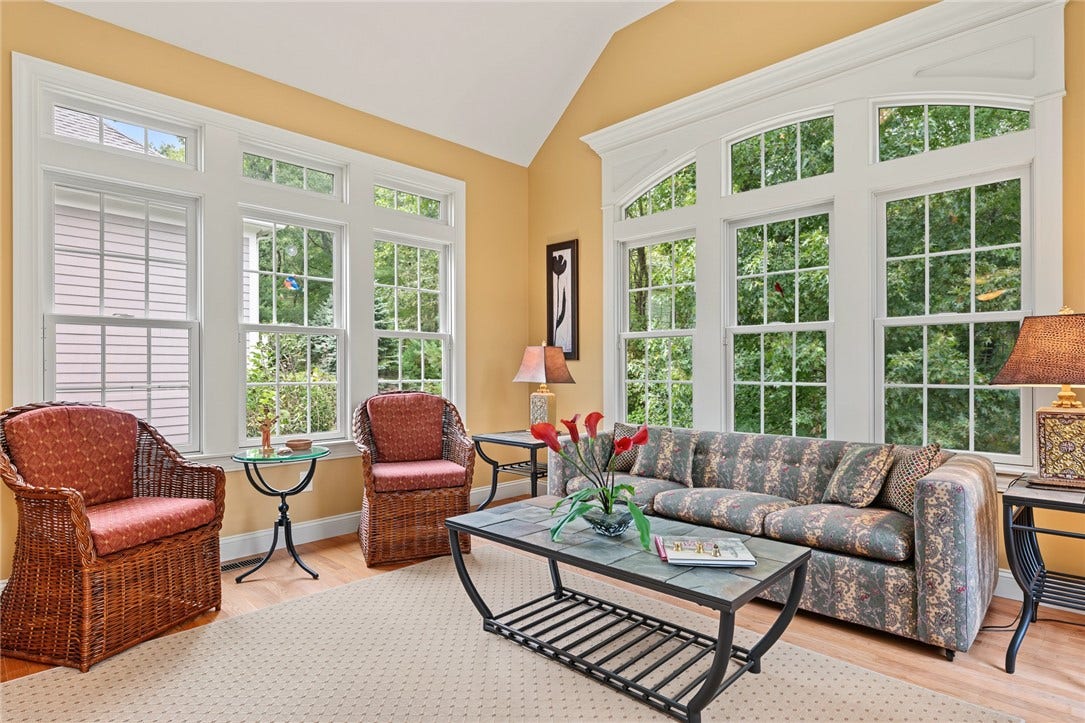 95 Fry Brook Drive, East Greenwich, RI 02818 Space for relaxing or entertaining.