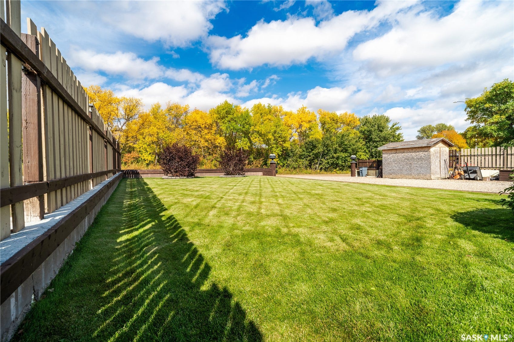 grass space at front of property
