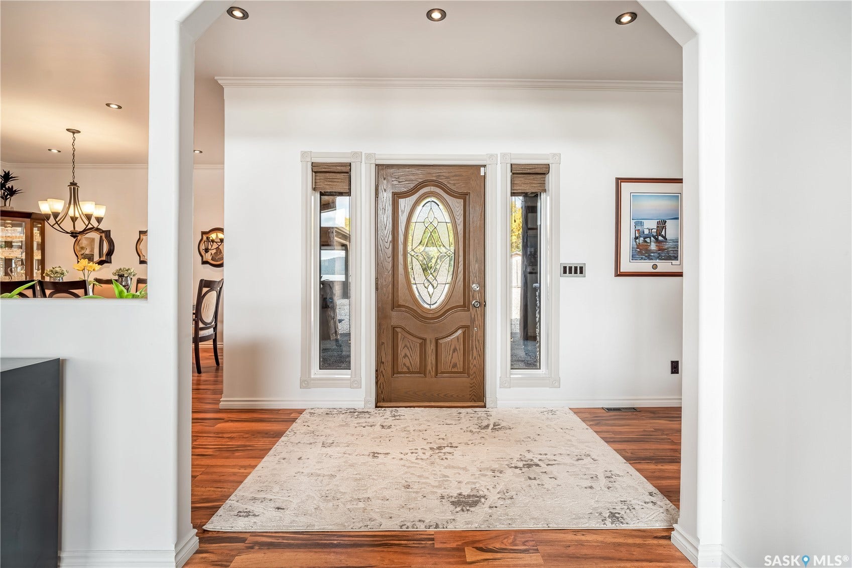 Entry way into home