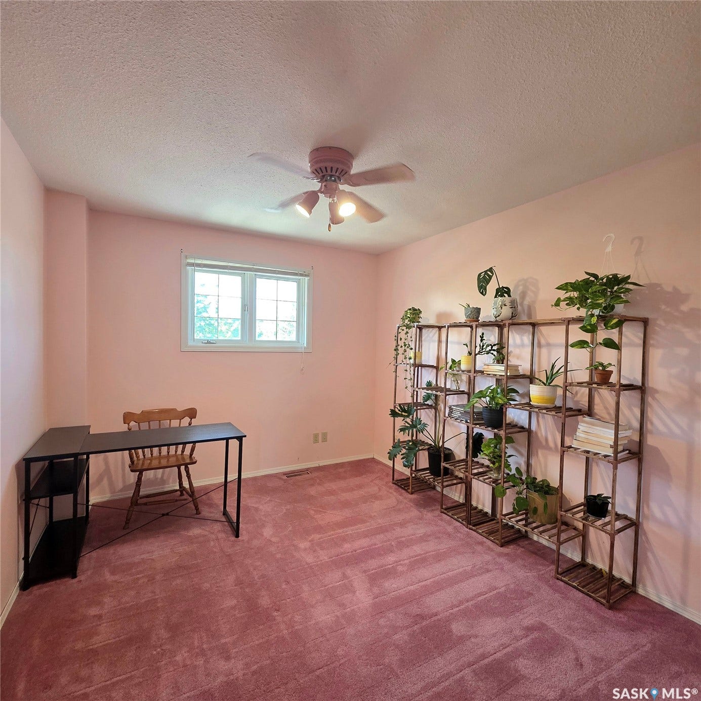 Ceiling fan with integrated lighting