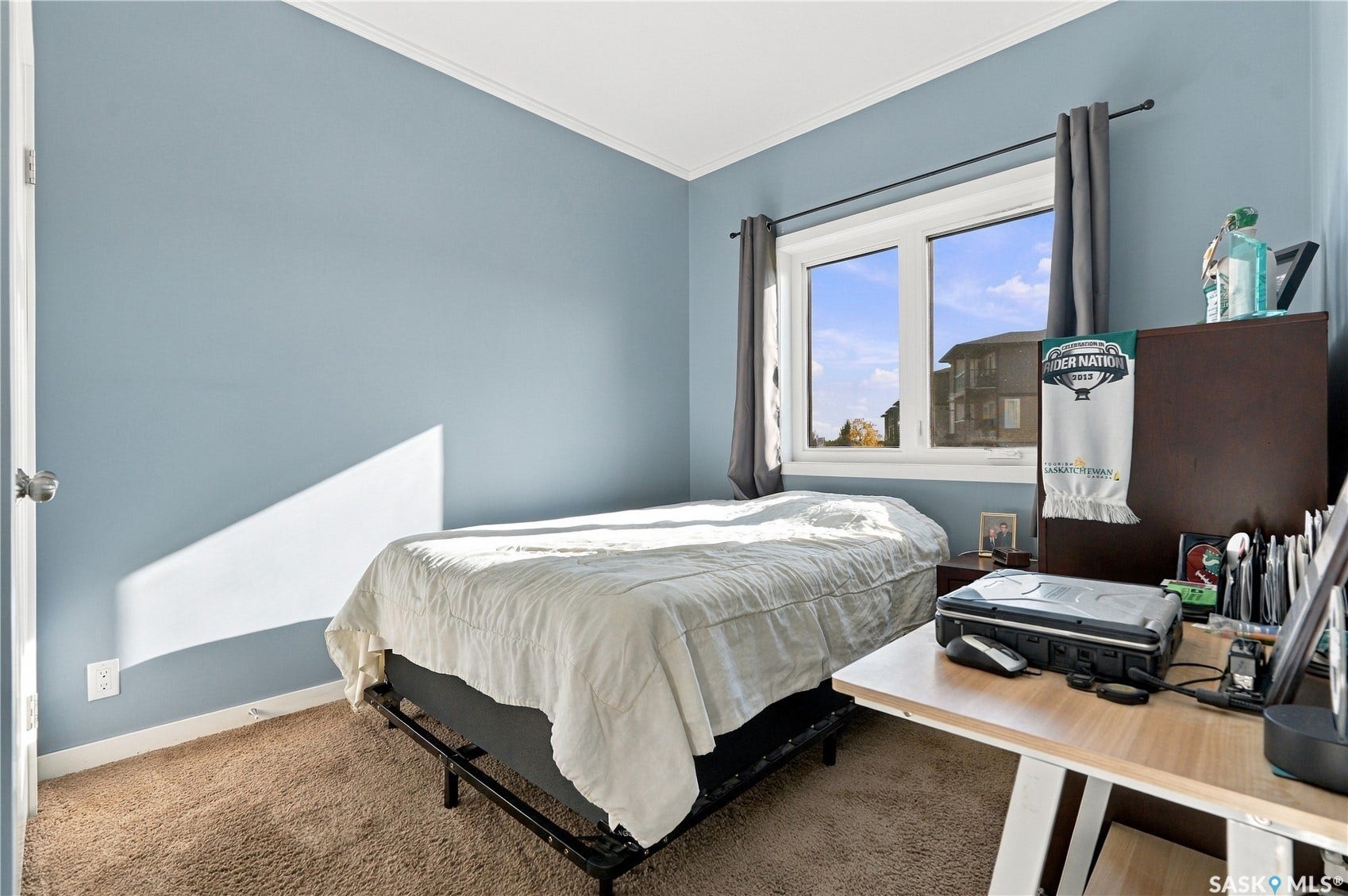 Window with white trim