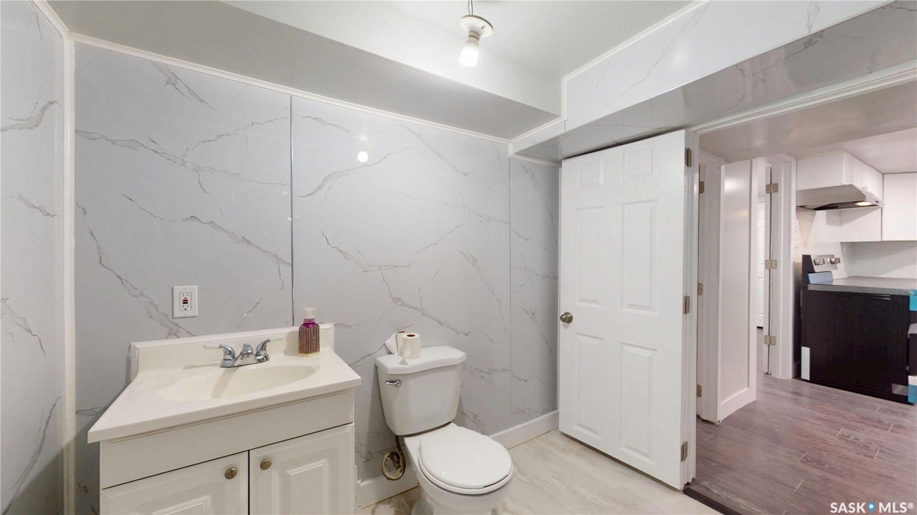 Basement bathroom