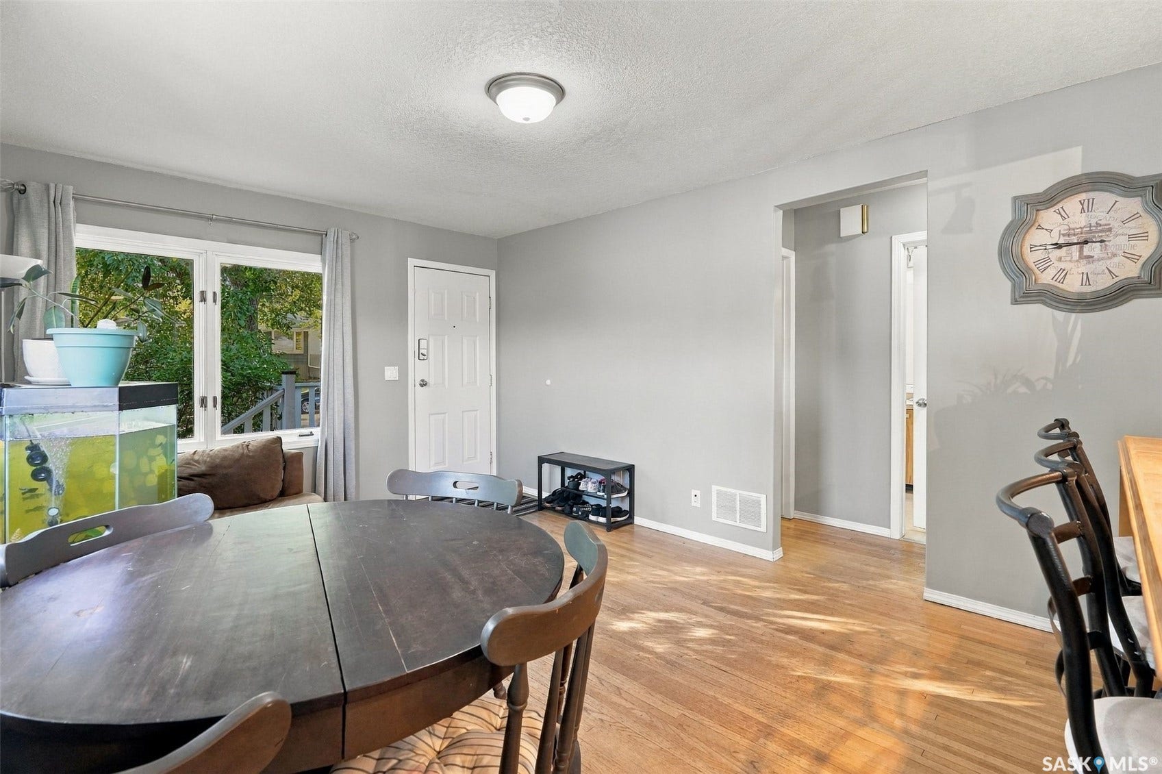 Hardwood  flooring throughout