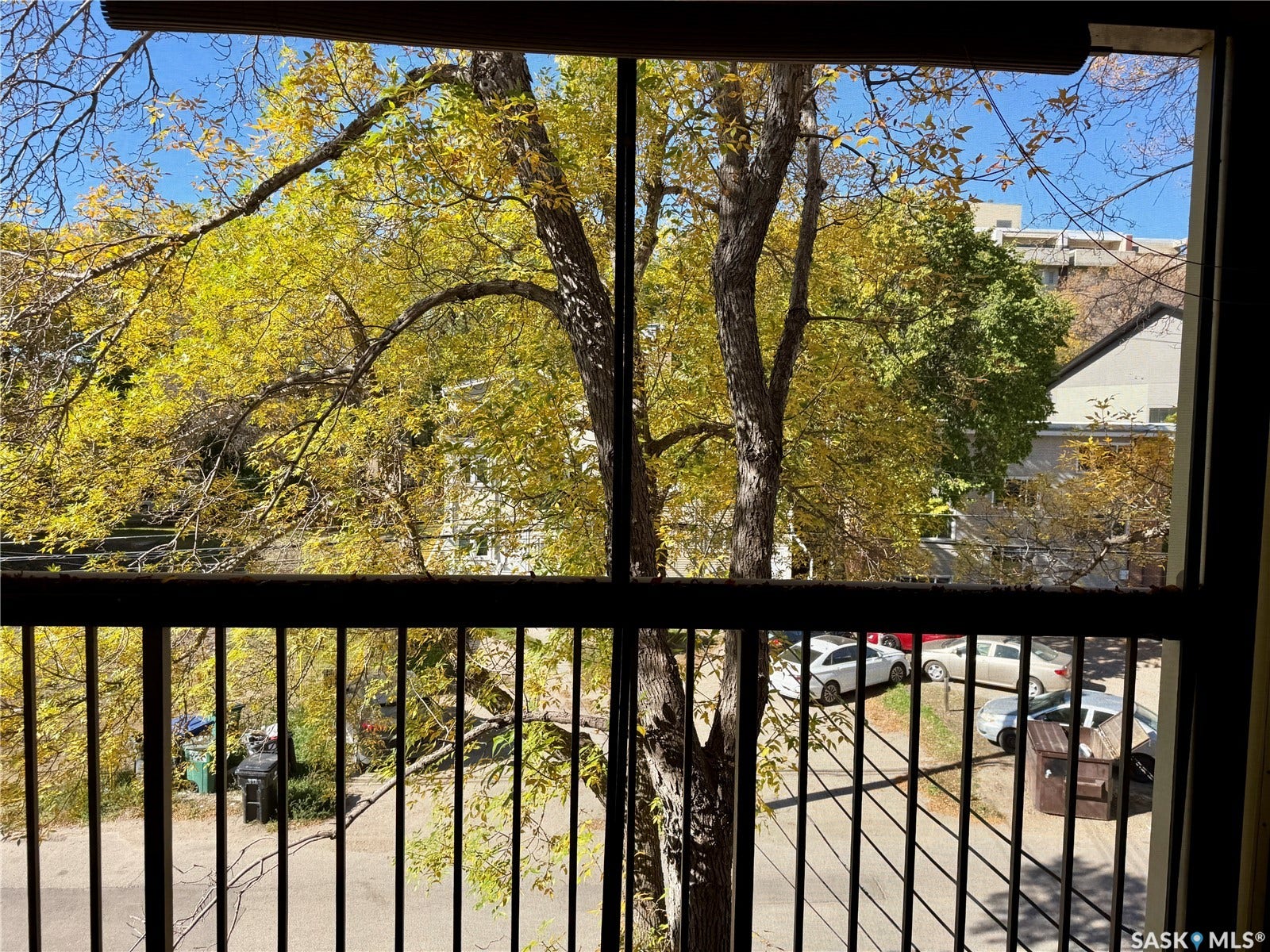 Screened in balcony