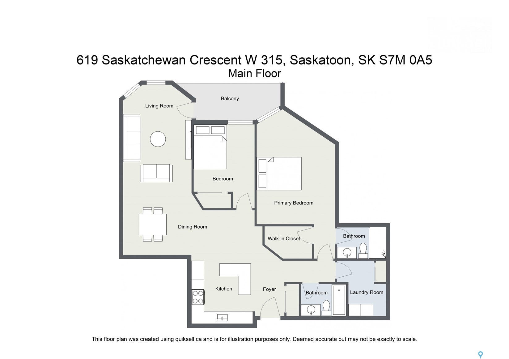 619 Saskatchewan Crescent W, #315, Saskatoon SK S7M 0A5