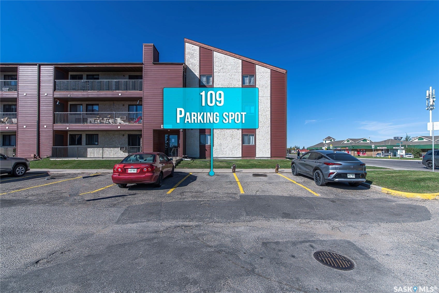 Designated parking spot