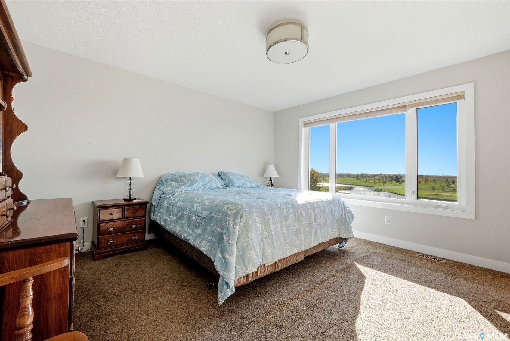 Expansive window offering a landscape backdrop