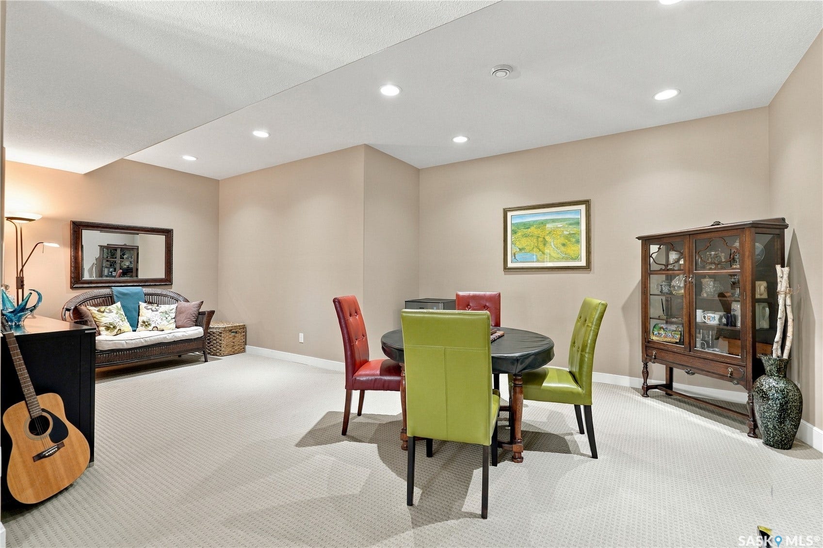 lower level games and lounging area