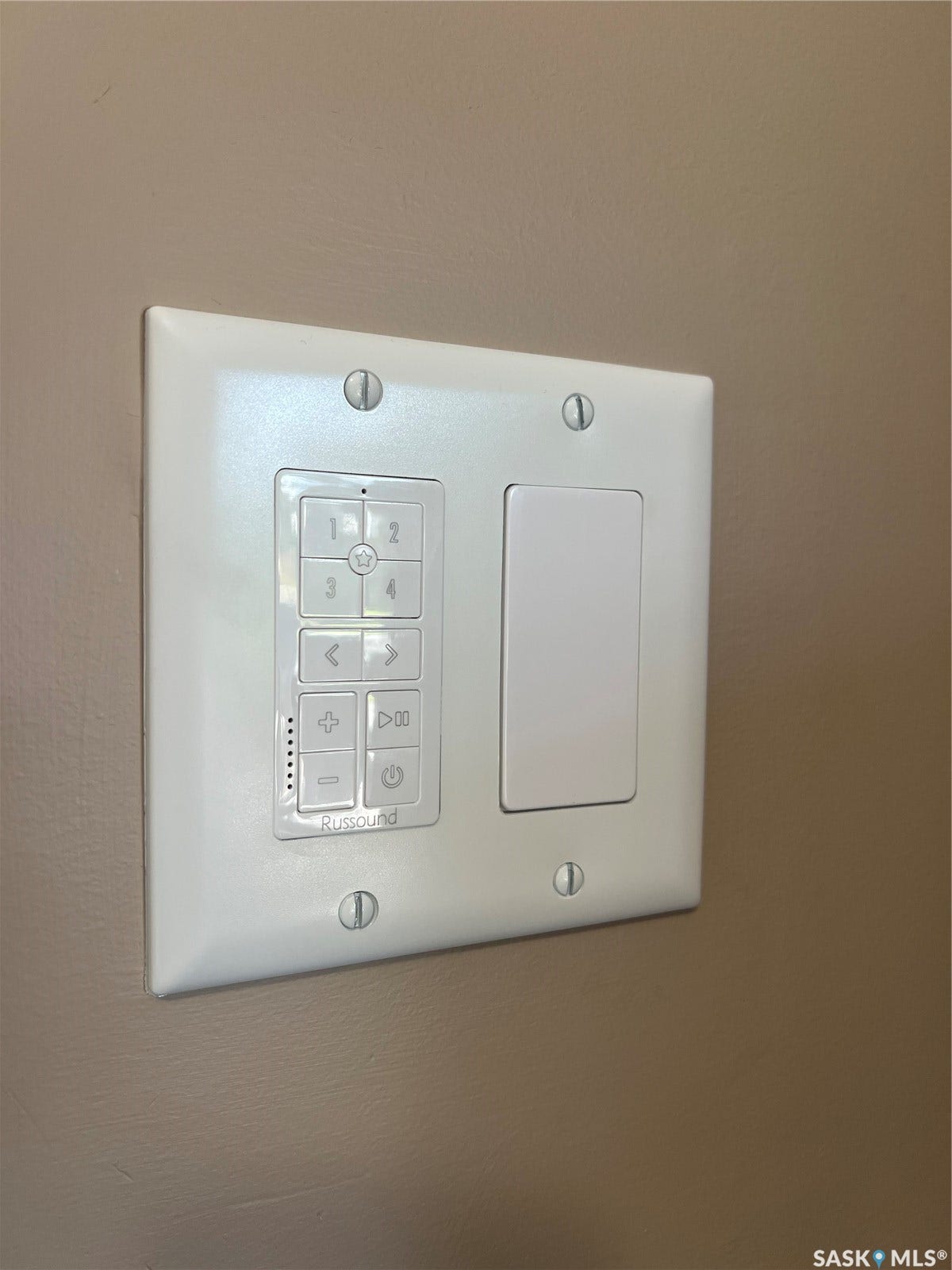 Integrated Russound control panel