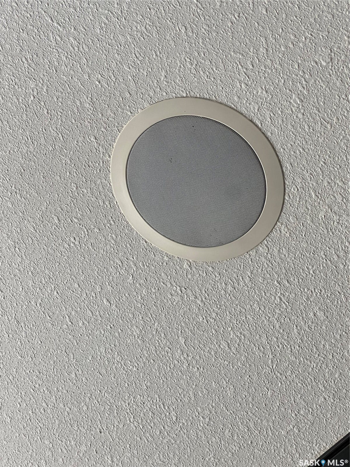 Hard wired ceiling speakers leading  to recently upgraded Russound system throughout the home