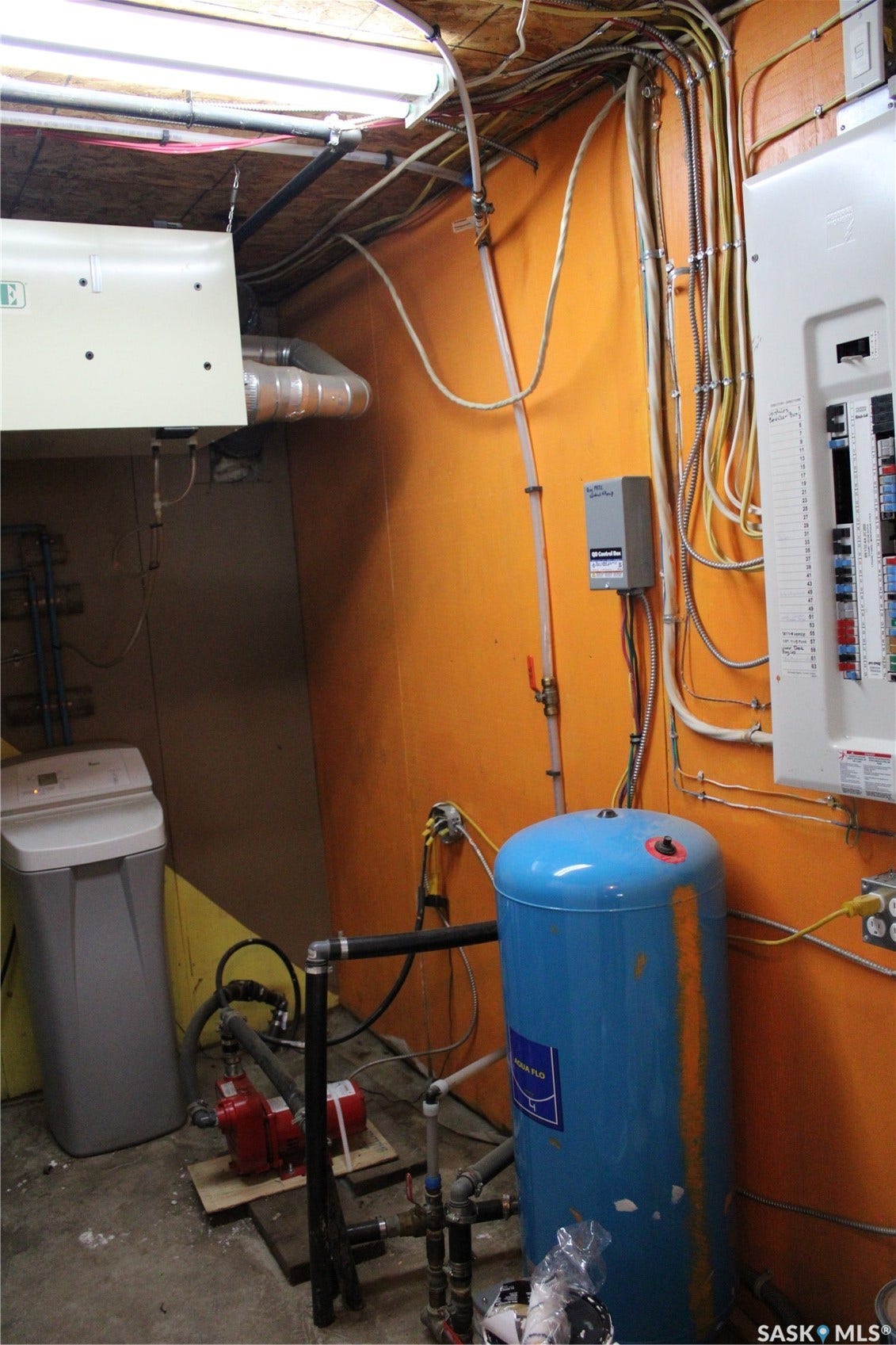 Utilities featuring electric panel