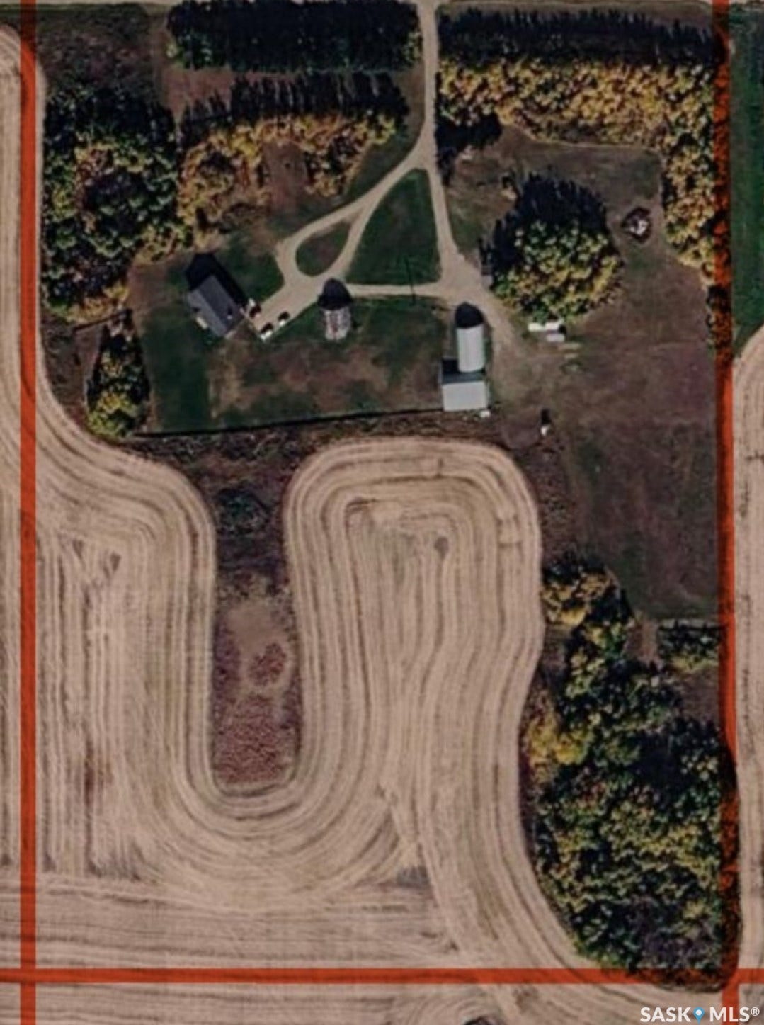 Aerial Parcel Map. Illustrating the property boundaries and land use characteristics