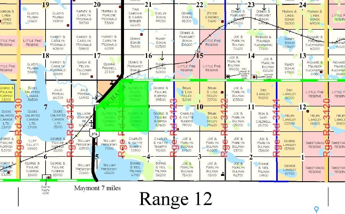 Rural Address, Douglas Rm No SK S0M 2P0