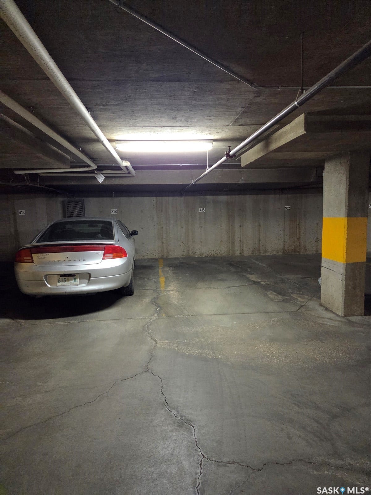 underground heated parking