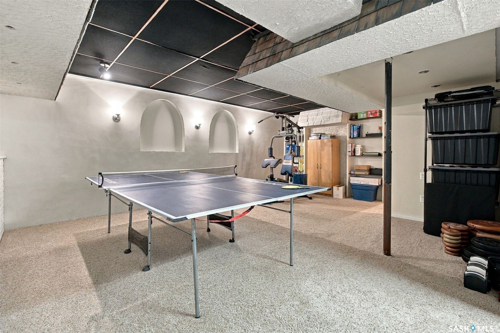Rec Room in Basement