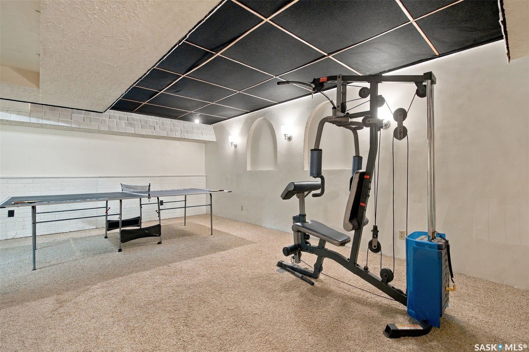 Rec Room in Basement