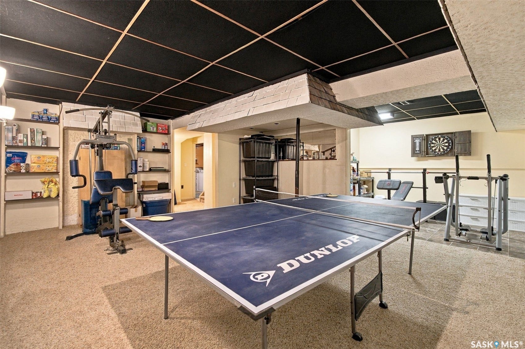 Rec Room in Basement