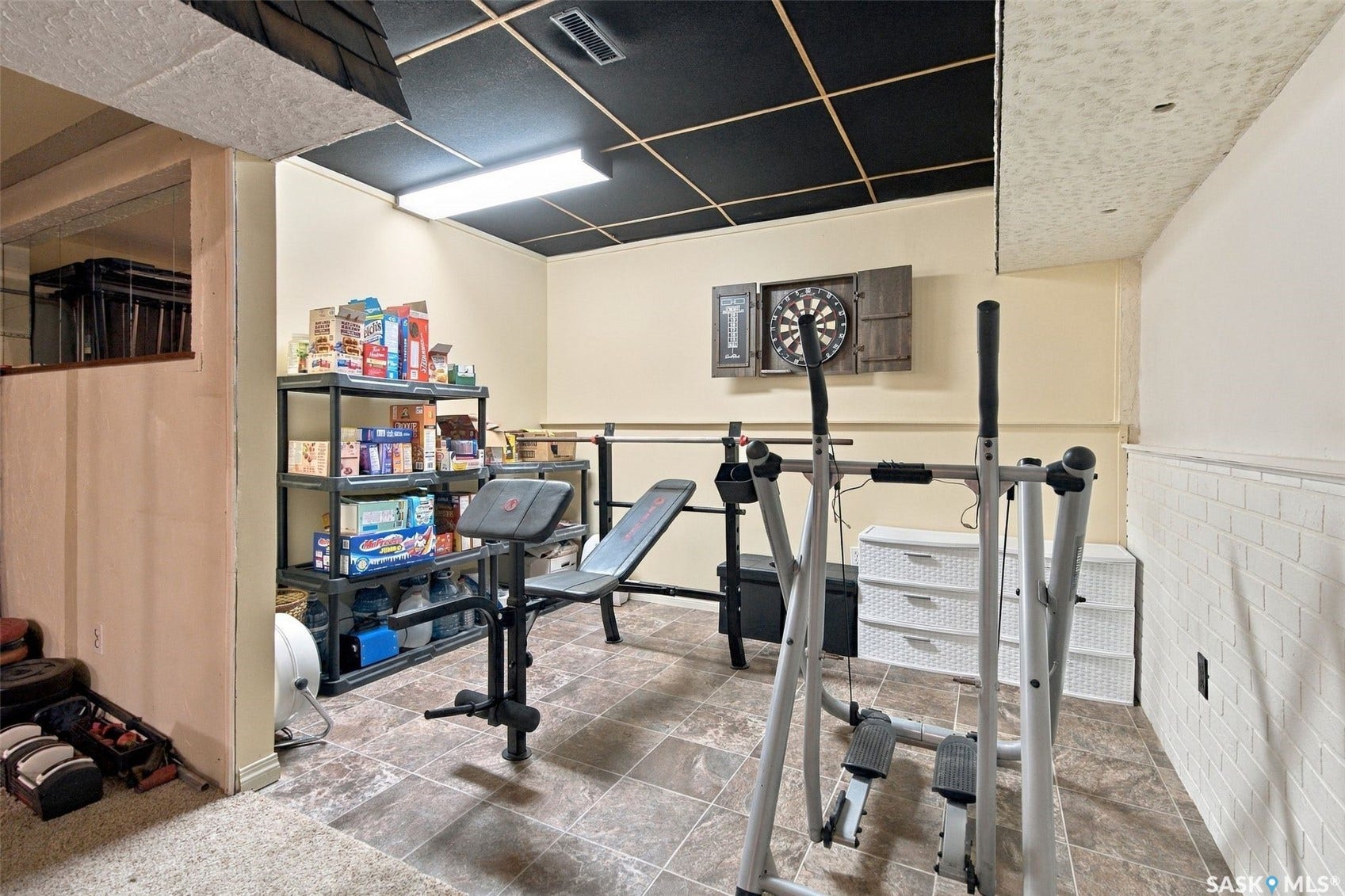 Rec Room in Basement