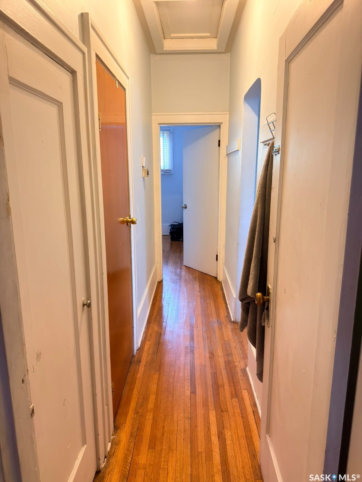 Wood-finish flooring throughout