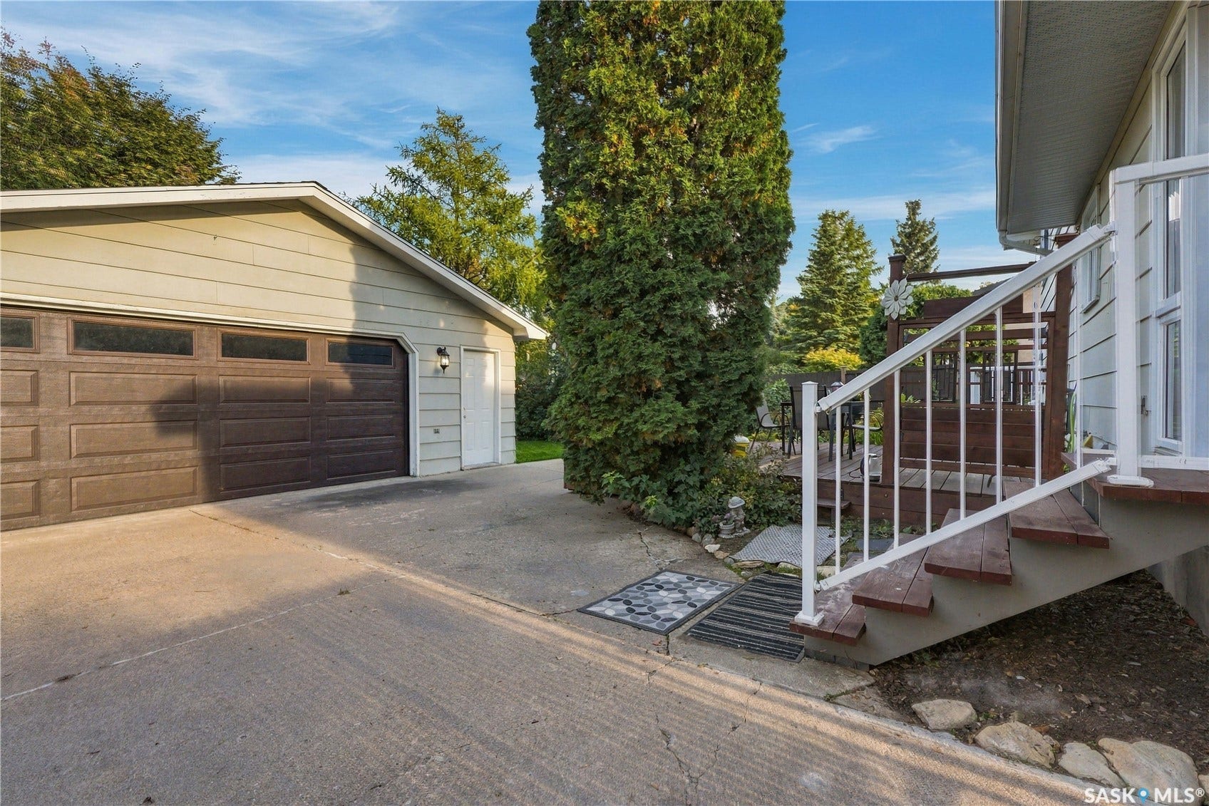 Oversized double garage