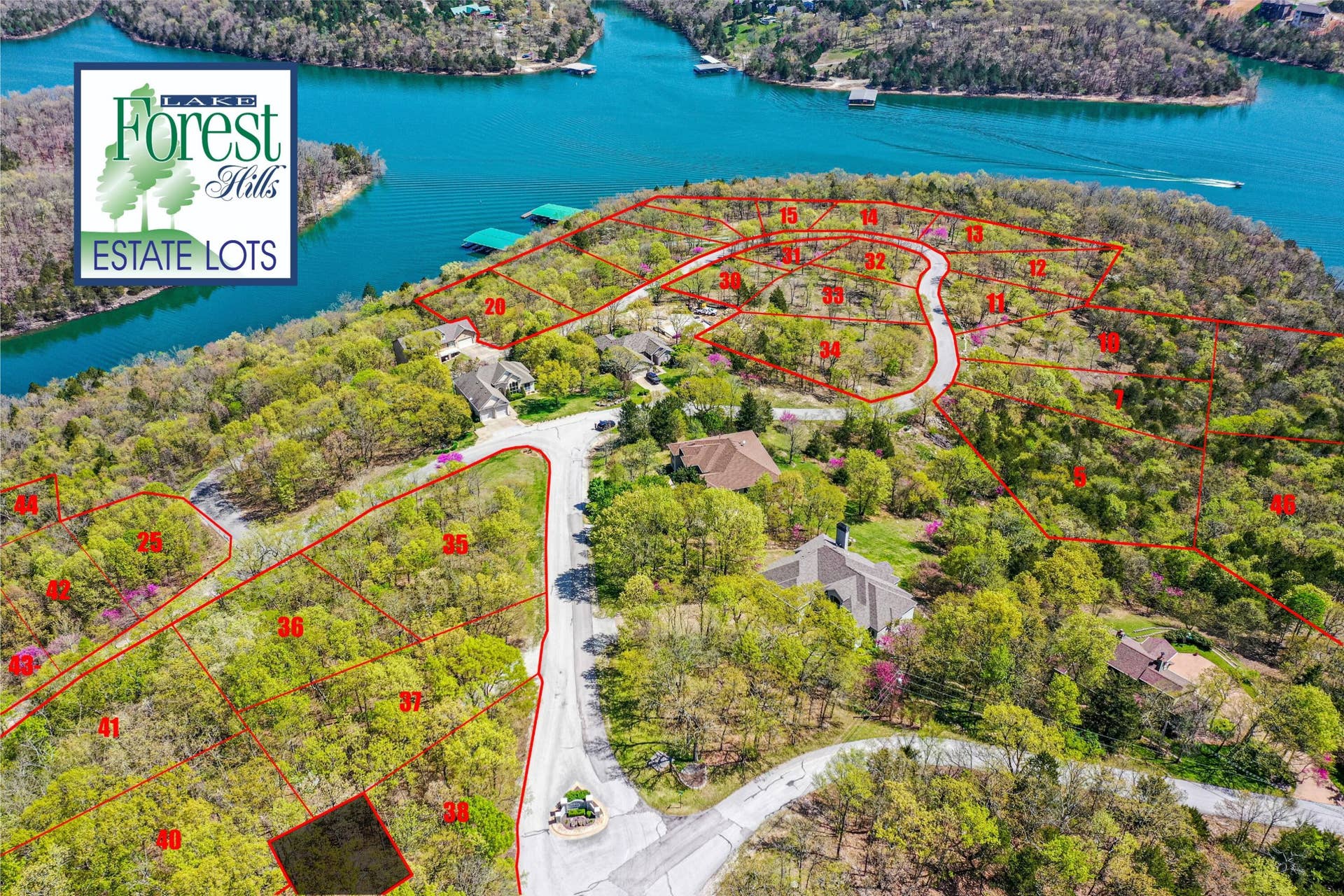 Lot 38 Waterfield Drive, Branson West, MO 65737 6 7f DJI_0398 Markup rz