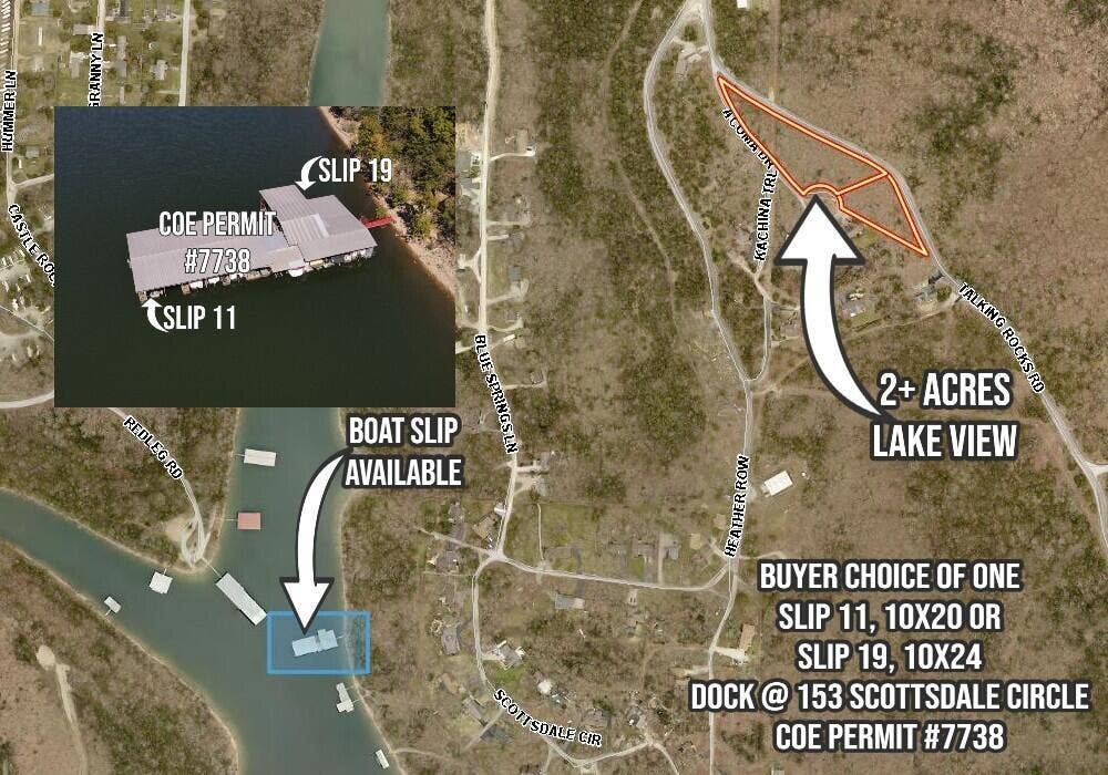 Lots19&20 Acoma Drive, Branson West, MO 65737 8 SlipInfo
