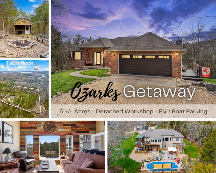 Property photo for 738 Freedom Ridge Drive, Branson West, MO