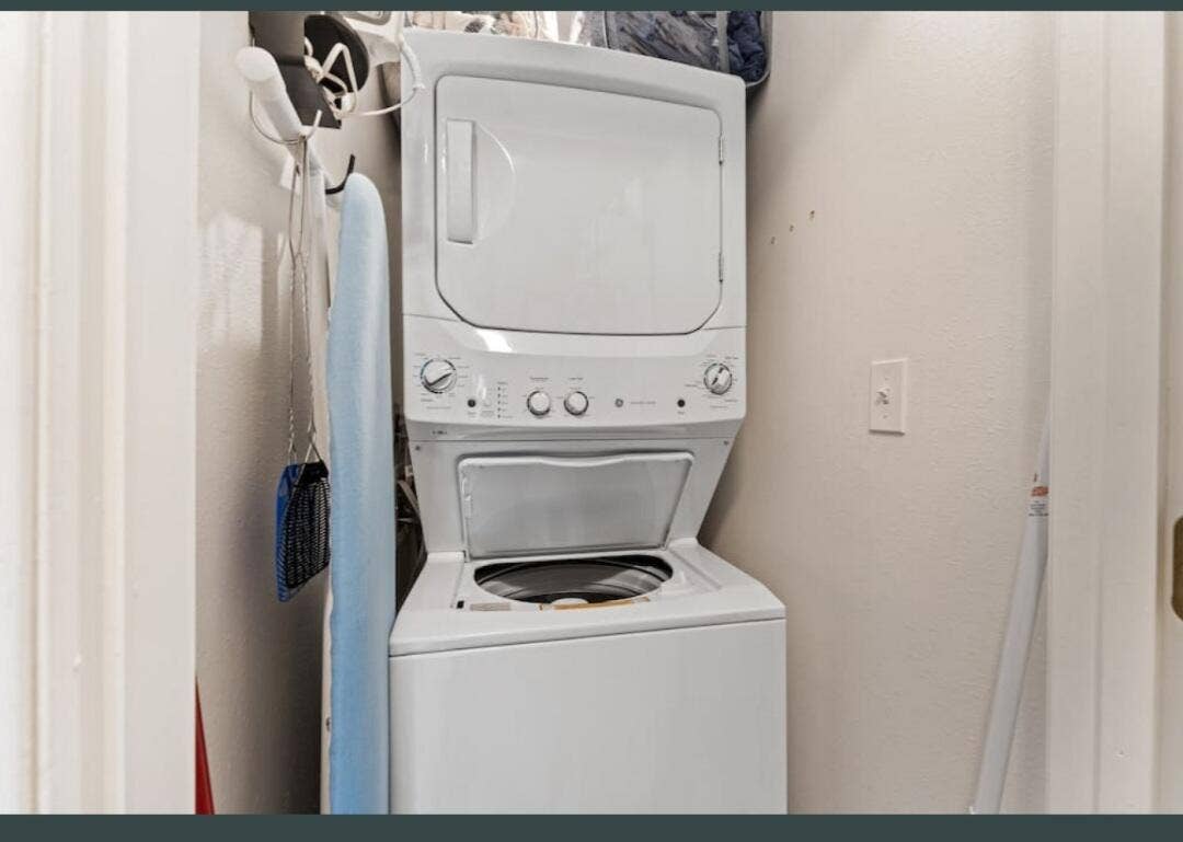 stackable washer and dryer