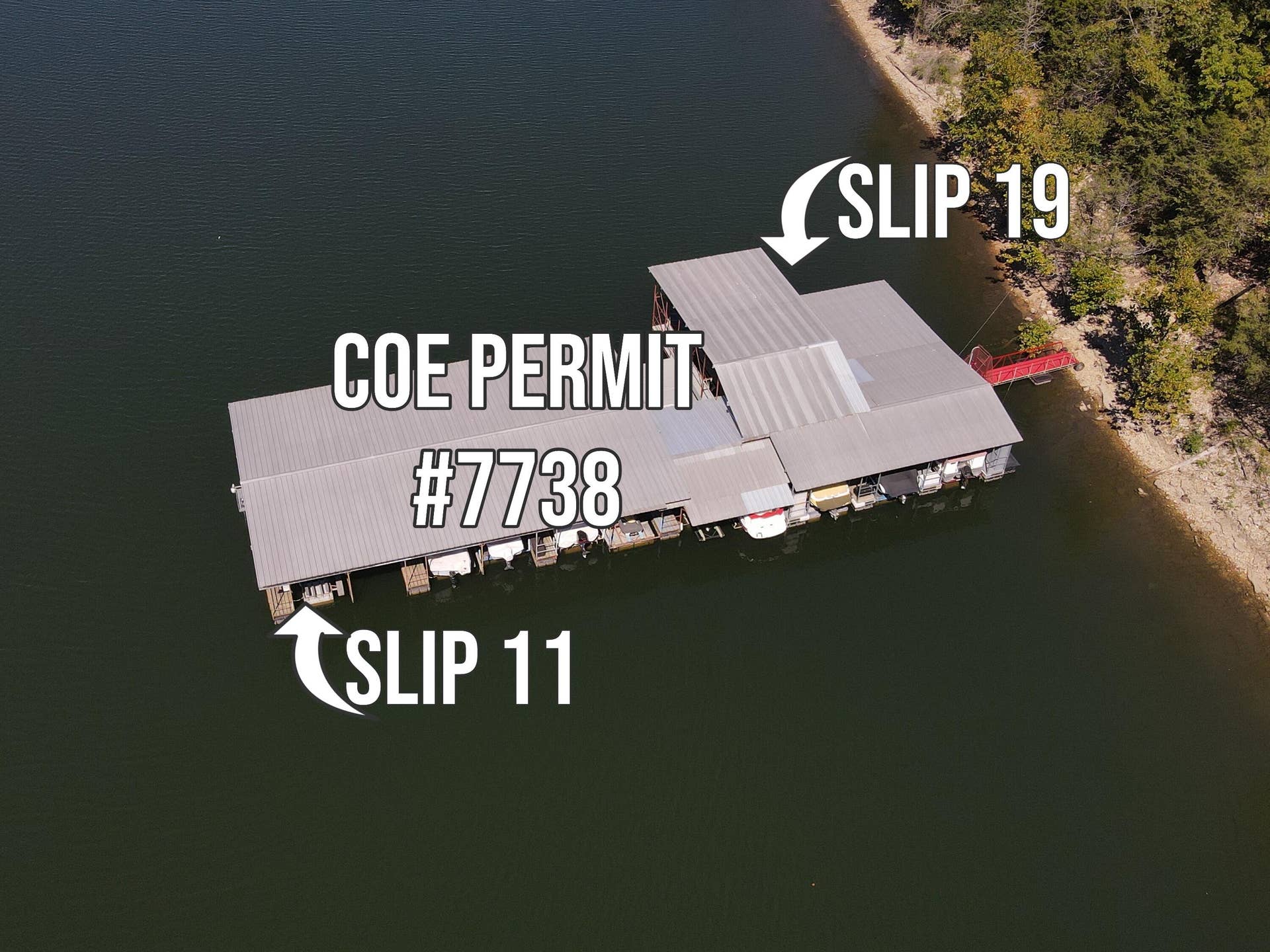 Lot 1 Waterfield Drive, Branson West, MO 65737 18 DOCK 7038
