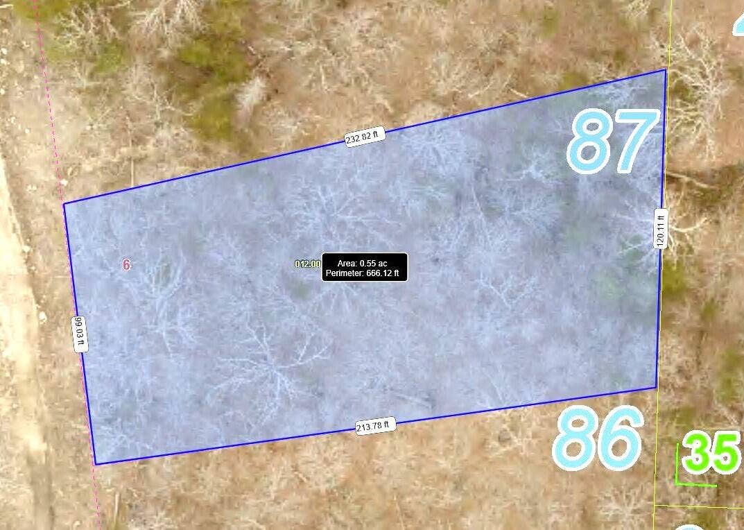 000 Lot 87 Summer Breeze, Kimberling City, MO 65686 Overlook Lot 87 Integrity Area Map