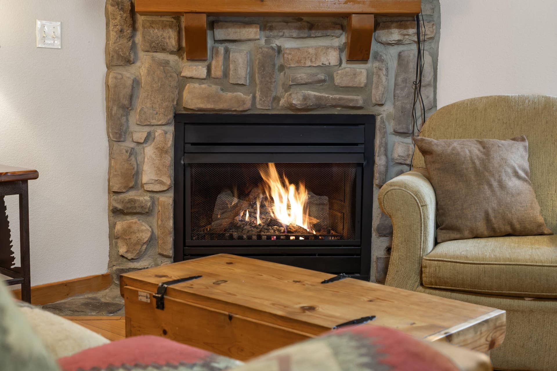 Cozy Fireplace