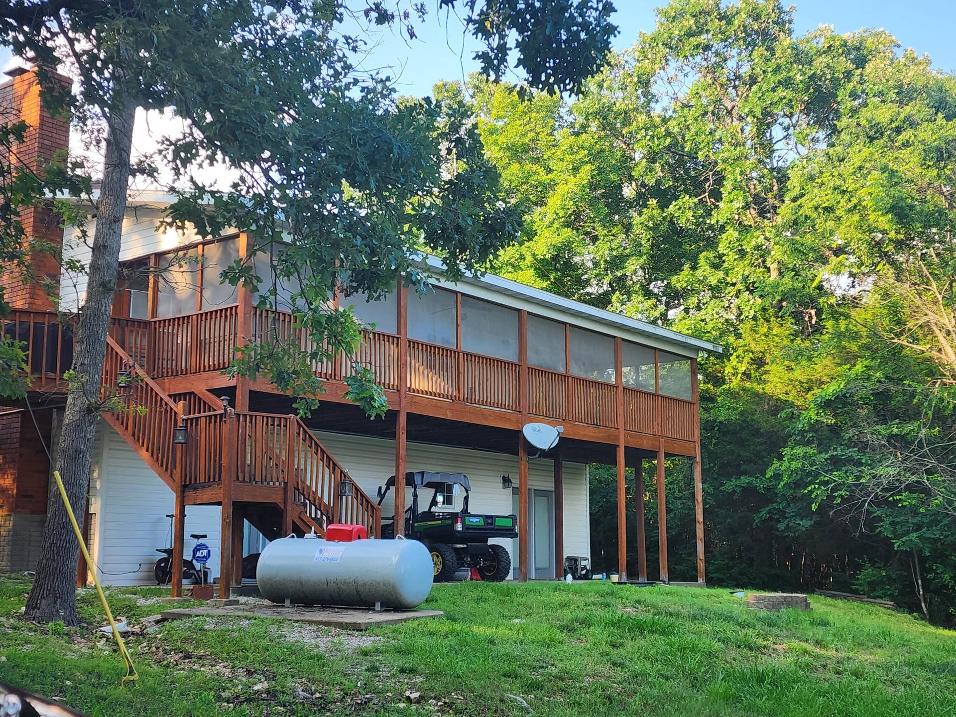 610 Double O Nine Road, Reeds Spring, MO 65737 LARGE SCREENED PORCH