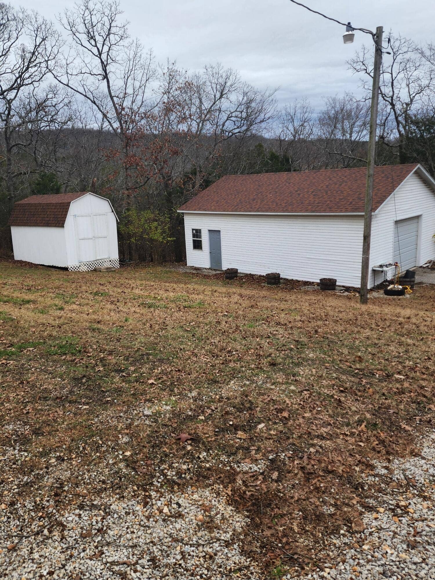 610 Double O Nine Road, Reeds Spring, MO 65737 DETACHED GARAGE AND STORAGE SHED