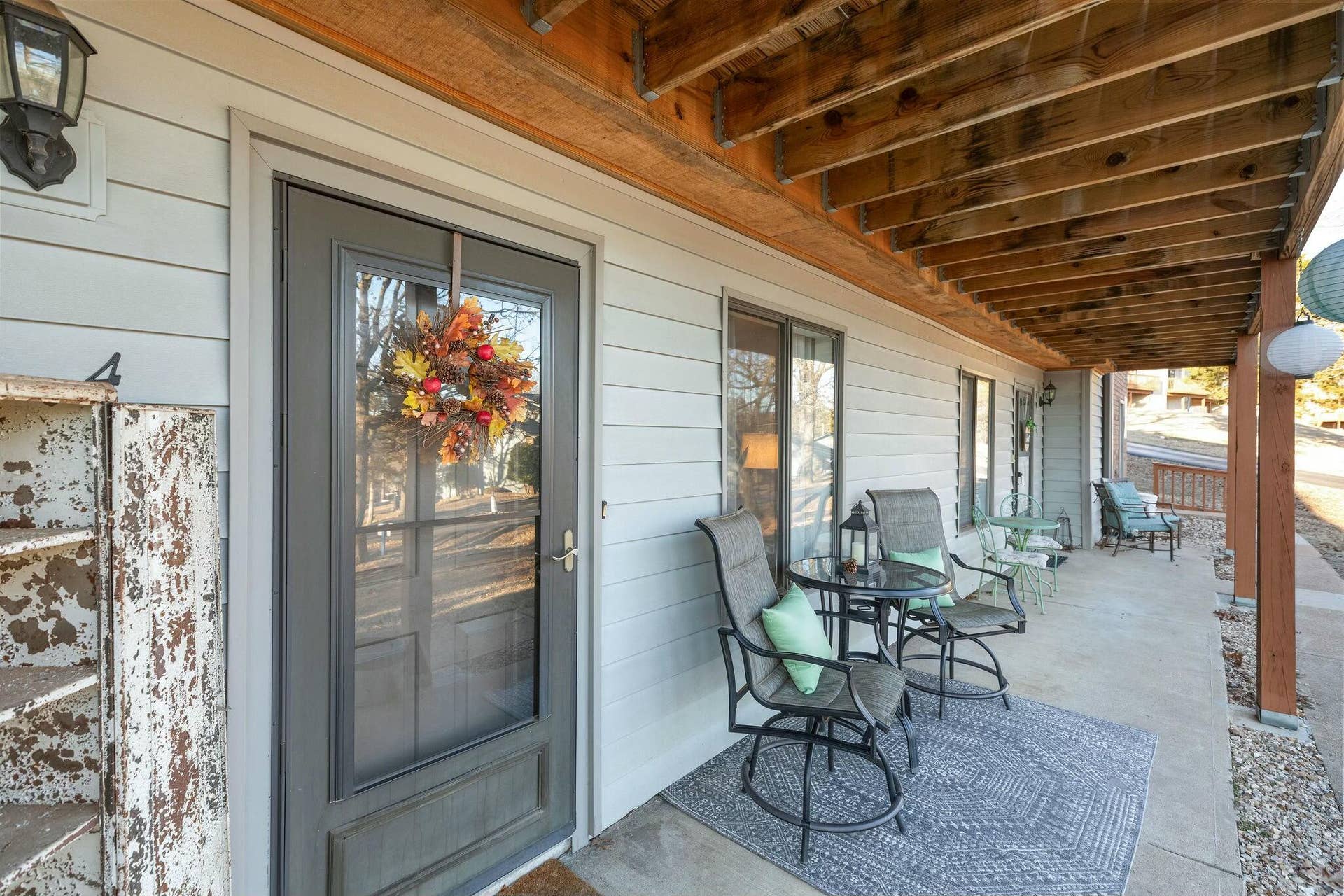 165 Keel Lane, #4, Kimberling City, MO 65686 Patio and front door