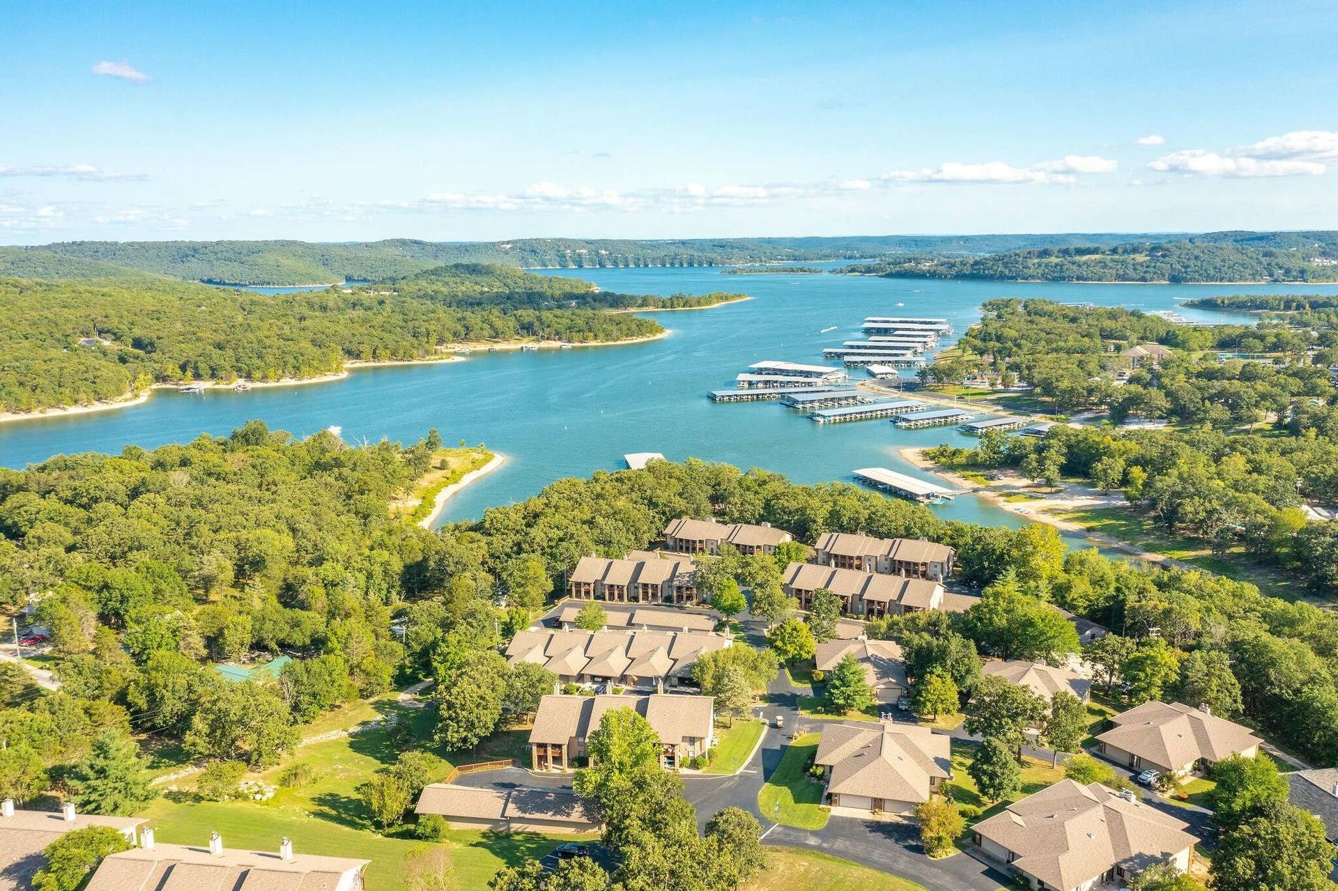 165 Keel Lane, #4, Kimberling City, MO 65686 Areal and lake