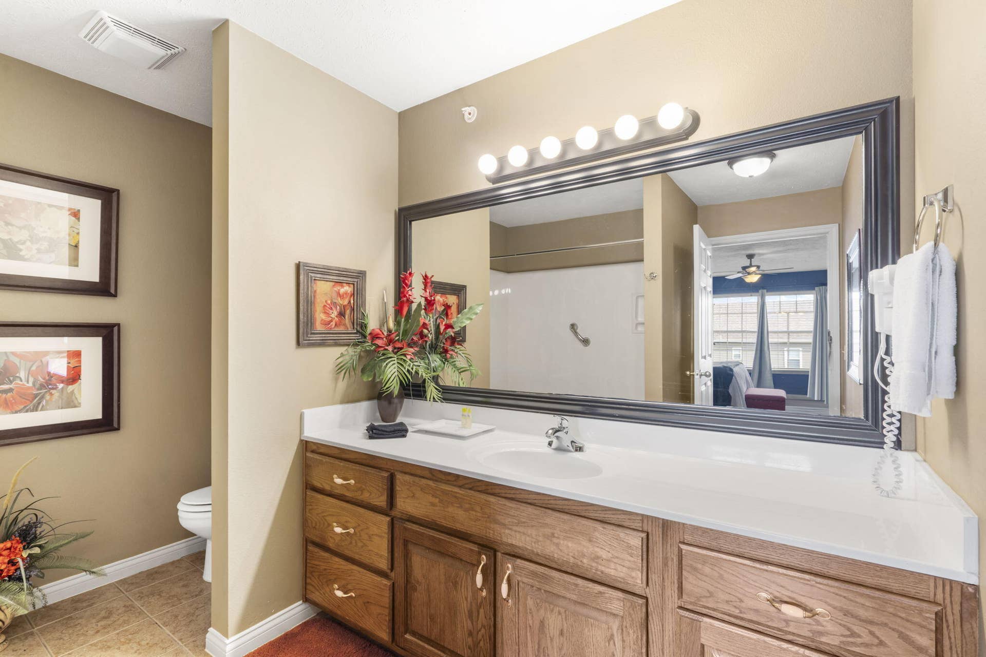 Oversized Vanity In Primary