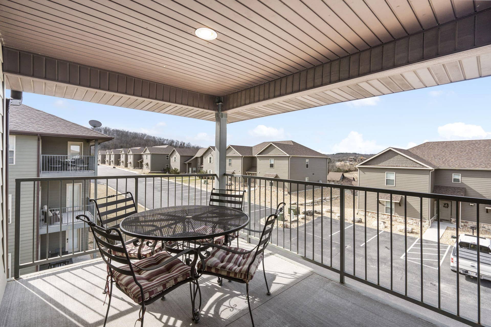 Private Covered Deck