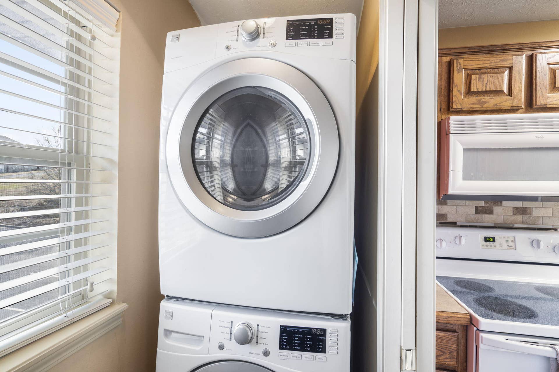 Washer and Dryer Included