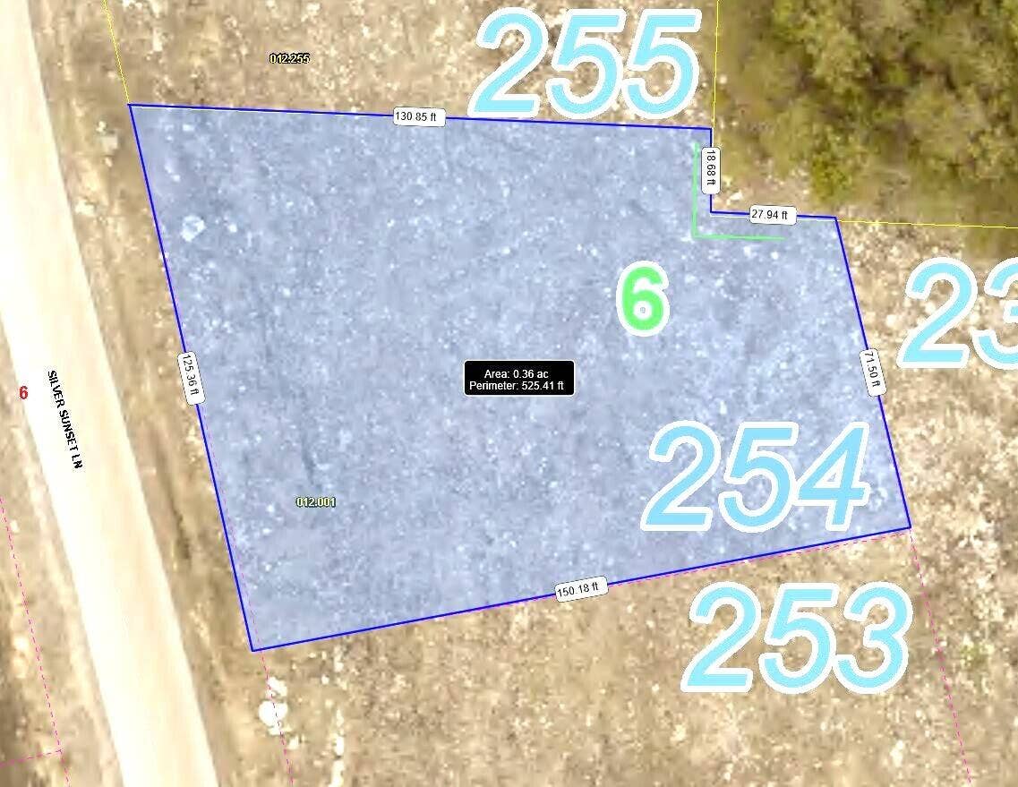 Overlook - Lot 254 - Integrity Map