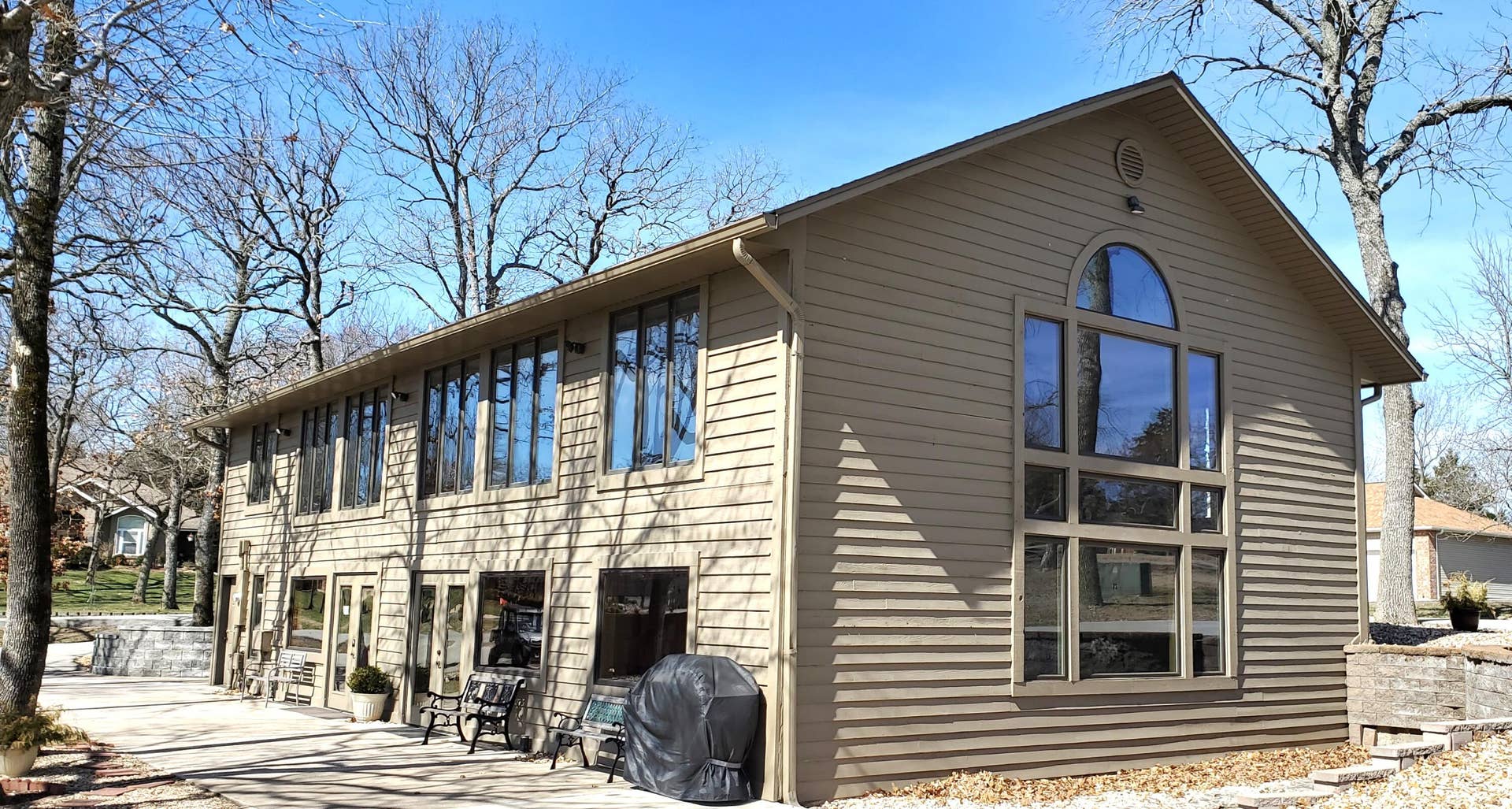000 Lot 97 Summer Breeze Lane, Kimberling City, MO 65686 Rear View of Clubhouse