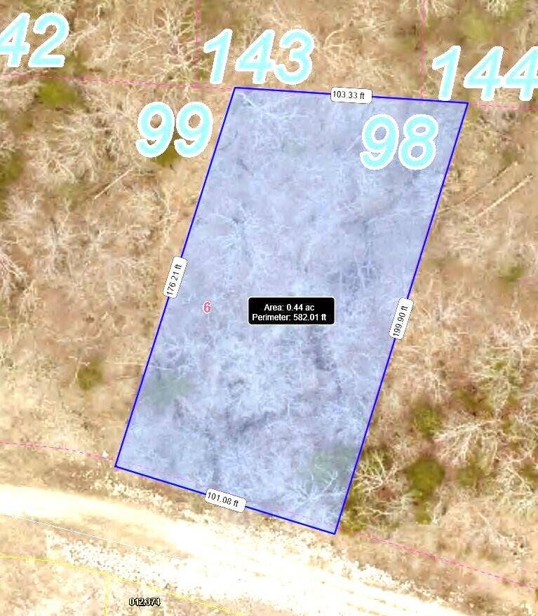 000 Lot 98 Summer Breeze Lane, Kimberling City, MO 65686 Overlook - Lot 98 - Integrity Map